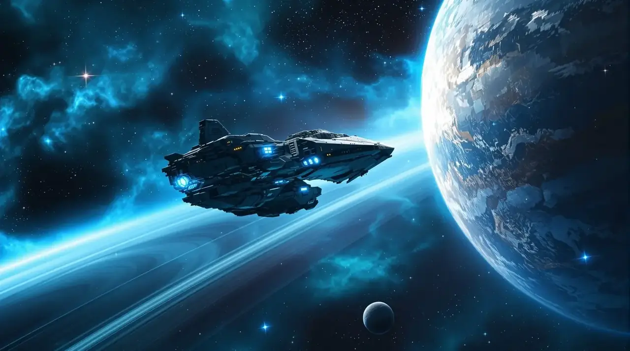 星际深航轮播背景